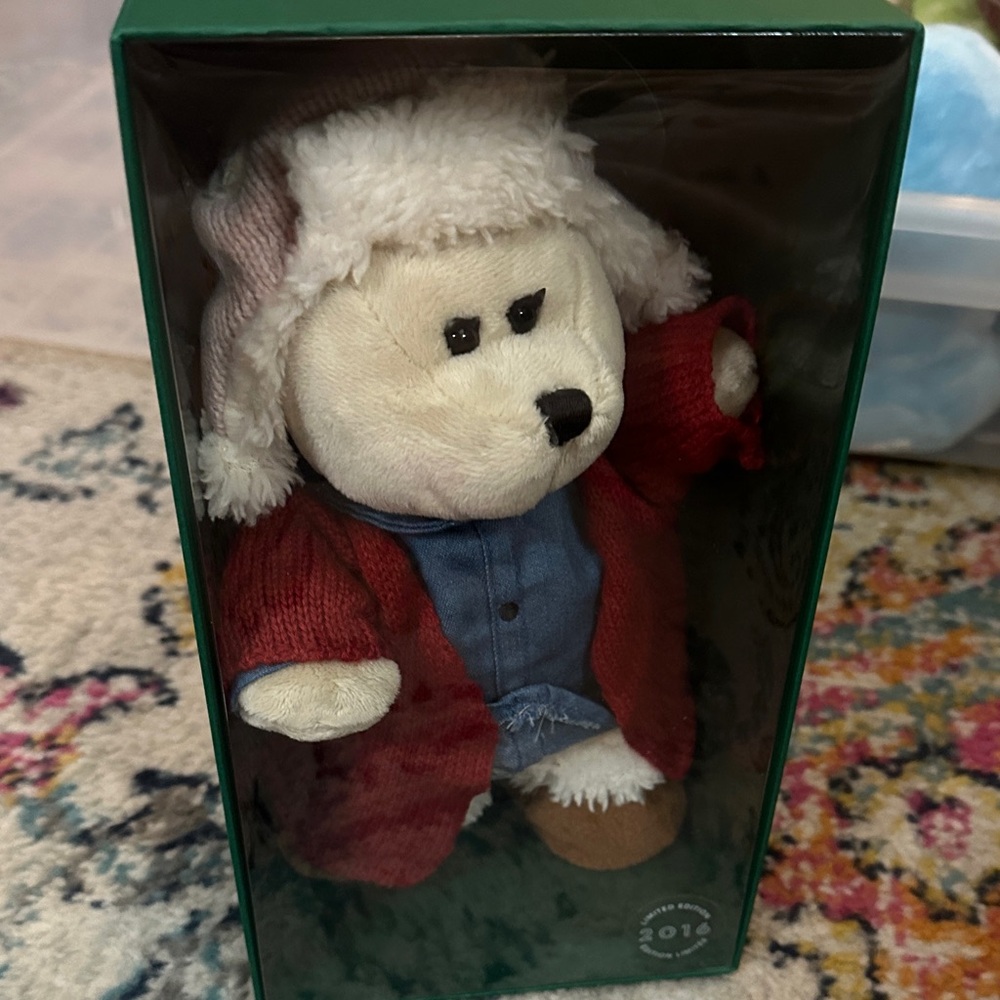 Starbucks Home for the Holidays Bearista Girl Bear